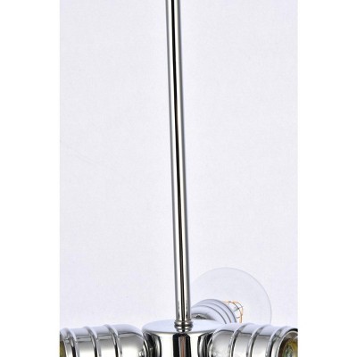 Reyes Mini Chrome LED 3-Light Indoor/Outdoor Pendant