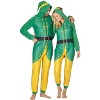 INTIMO Elf The Movie Womens Buddy The Elf One Piece Costume Pajama Set - 4 of 4