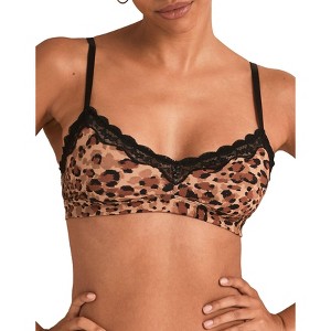 Adore Me Women's Jersey Wireless Triangle Bralette - 1 of 4