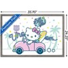 Trends International Hello Kitty: 20 Kawaii Vacation - Let's Go Framed Wall Poster Prints - 3 of 4