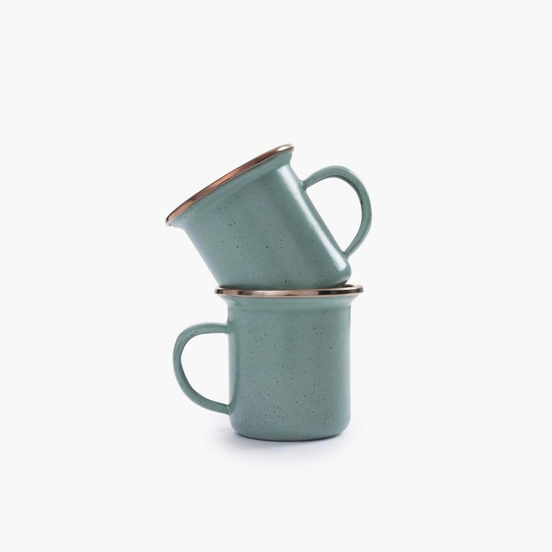 Barebones Enamelware Dining Collection - Mint, 2 of 3