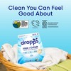 Dropps Laundry Odor & Stain Biobased Detergent Pods Free + Clear - Unscented - 40ct - 4 of 4
