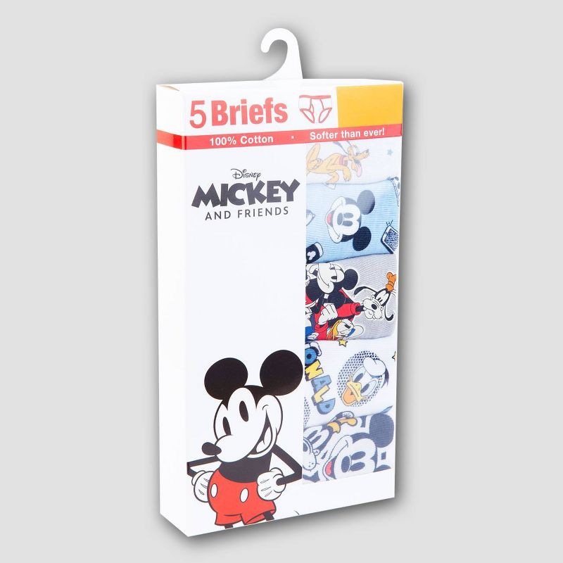 Boys&#39; Mickey Mouse 5pk Briefs, 2 of 5