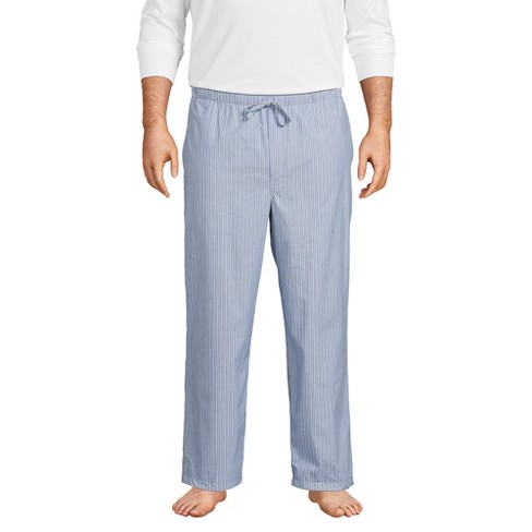 Lands' End Blake Shelton x Lands' End Men's Big Flannel Pajama Pants - 2X  Big - Gray Shadow Plaid