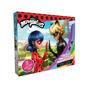 Sure-lox MIRACULOUS -72pc FLOOR PUZZLE - 1 of 1