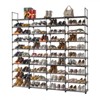 Shoe Rack 10 Tier Storage Organizer for Shoes, 72 Pairs Shoe Tower Unit Shelf Organizer for Closet - 2 of 4