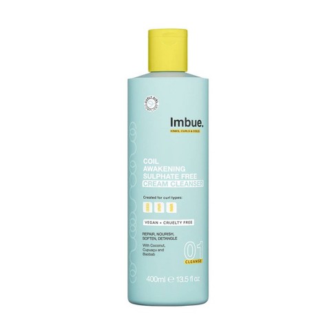 Imbue Coil Awakening Sulphate Free Cream Cleanser 13 5 Fl Oz Target