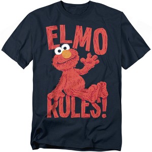 Men's Sesame Street Elmo Rules T-Shirt - 1 of 4