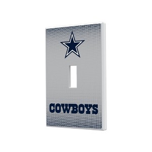 NFL NFC Teams Linen Hidden-Screw Light Switch Plate for Single Toggle - 1 of 4