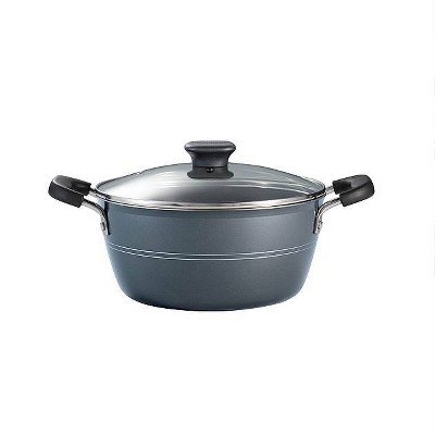 Tramontina 4.5qt Aluminum Non Stick Coverd Dutch Oven - Blue