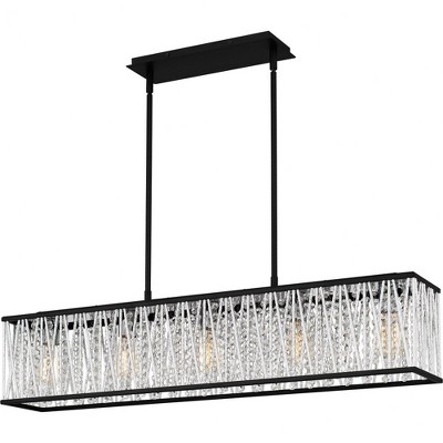 Quoizel Lighting Celeste 5 - Light Chandelier in  Matte Black