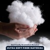 All Season Lightweight Comforter 1PC Solid Color Comforters Ultra Soft Microfiber Down Alternative Diamond Stitch Comforter - Lux Decor Collection - 4 of 4