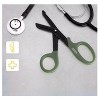 Madison Supply Medical Scissors, EMT and Trauma Shears-Pack of 4,Black - 4 of 4