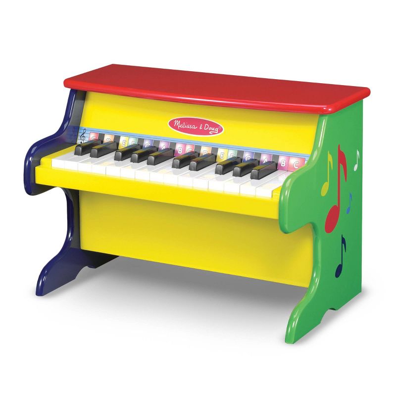 Melissa &#38; Doug Learn-To-Play Piano With 25 Keys and Color-Coded Songbook, 1 of 17