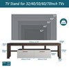 NicBex TV Stand Morden TV Stand with LED Lights Modern Media Console for Living Room, Bedroom - 4 of 4