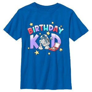 Boy's Star Wars Birthday Kid R2-D2 Party T-Shirt - 1 of 4