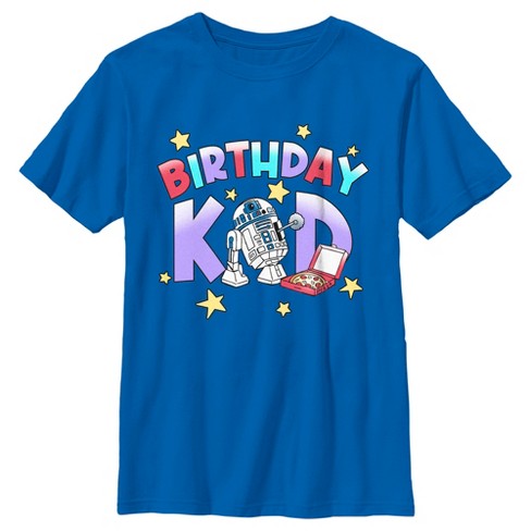 Boy's Star Wars Birthday Kid R2-D2 Party T-Shirt - image 1 of 4