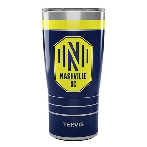 MLS Nashville SC 20oz MVP Stripe Stainless Steel Tumbler - 1 of 3