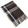 Alpine Swiss Mens Plaid Scarf Softer Than Cashmere Scarves Winter Shawl - 4 of 4