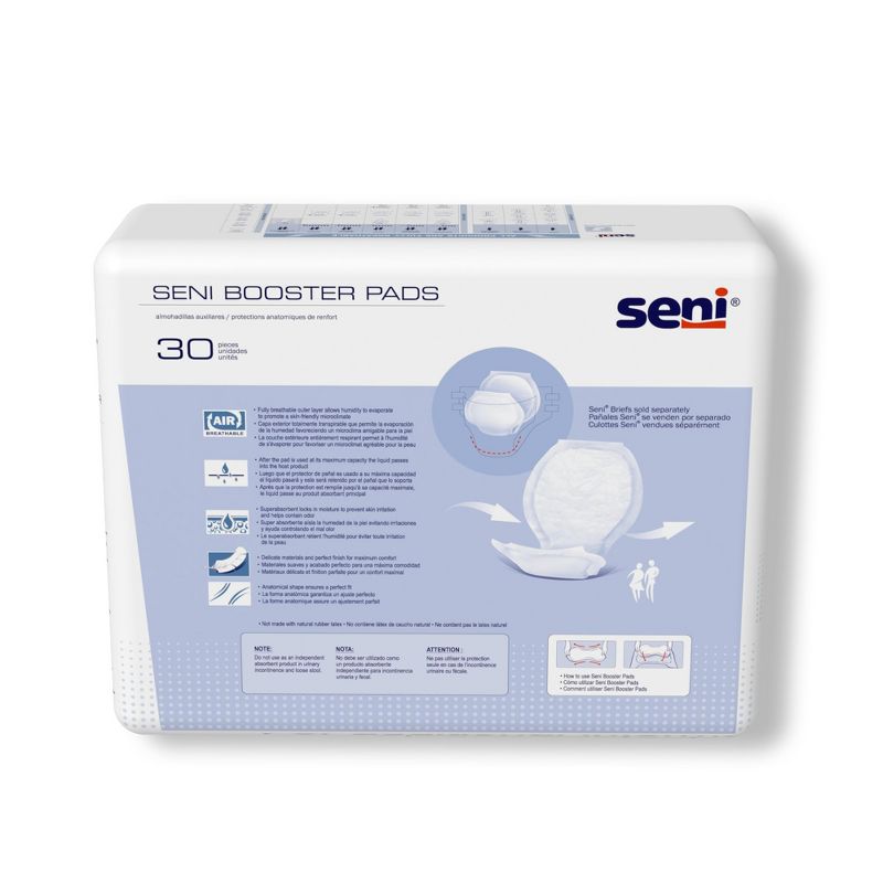 Seni Booster Pads, Moderate Absorbency, 4 of 7