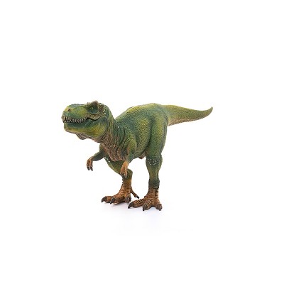 Green Tyrannosaurus Rex Dinosaur Toy with Movable Jaw