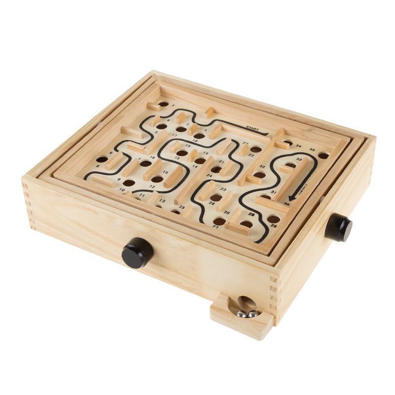 Hey! Play! All Ages Labyrinth Wooden Maze Game, 1 of 8