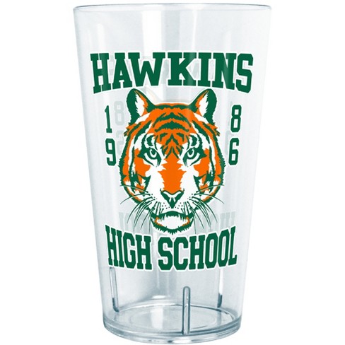 Stranger Things Hawkins High School Tiger Tritan Drinking Cup - Clear - 24  oz.