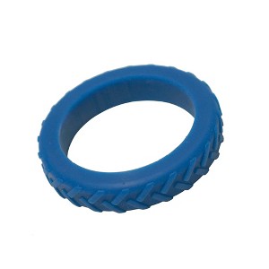 Chewigem Chew Bracelet with Small Treads, Blue - 1 of 4