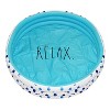 CocoNut Outdoor Rae Dunn 54" Mini/Kiddie Pool - Indigo Polka Dot Patterned - 4 of 4