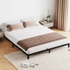 6 Inch Heavy Duty Queen Metal Bed Frame with Sturdy Slat Support - Modern Platform Bed, No Box Spring Needed, Easy Assembly, Minimalist Design - 3 of 4