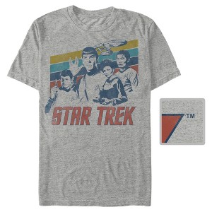 Men's Star Trek: The Original Series Distressed Crew T-Shirt - 1 of 4
