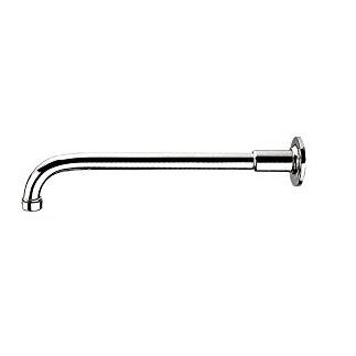 ALFI Showerhaus Solid Brass One-Piece Shower Arm with Decorative Faux Sleeve