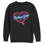 Men's Britney Spears Jean Neon Heart Sweatshirt