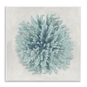Stupell Industries Coral Ball Blue Sea Beach Wall Plaque Art - 1 of 4
