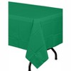 Crown Premium Quality Plastic Tablecloth 54 Inch. x 108 Inch. Rectangle - 6 Pack - 3 of 4