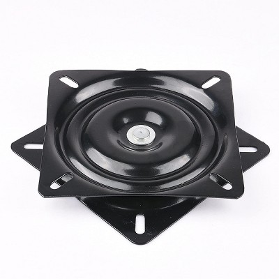2WAYZ 8" Black Steel 360° Swivel Ball Bearing Plate