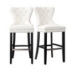 WestinTrends 29" Tufted Velvet Counter Stool - 4 of 4