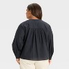 Women's Long Sleeve Popover Blouse - Universal Thread™ - 2 of 3