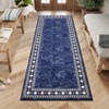 Machine Washable Area Rug Modern Carpet Non-Slip Rug - 4 of 4
