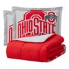 NCAA Ohio State Buckeyes Comforter & Pillow Sham Set - 2 of 4