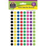 Teacher Created Resources Valu-Pack Mini Stickers, Colorful Circles, Set of 1144