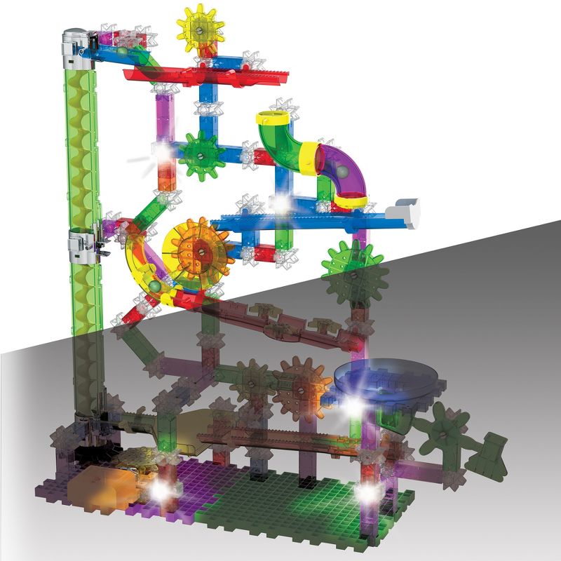 The Learning Journey Techno Gears Marble Mania Extreme Glo (200+ pieces), 3 of 8