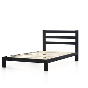 10" Arnav Modern Studio Platform 2000H Metal Bed Frame - Zinus - 1 of 4