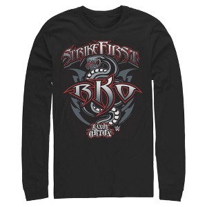 Mens WWE Randy Orton Strike First RKO Long Sleeve Shirt - 1 of 4