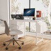 KTMBDW 47.3" L-Shaped Desk with Power Outlets, Office Desk with 3 Drawers, Gaming & Home Office Workstation - 2 of 4