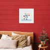 Stupell Industries Ice Skating Bunny with Star Framed Print Under Glass Art - 3 of 4