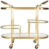 Zuo Antalya Bar Cart Multicolor - 2 of 4