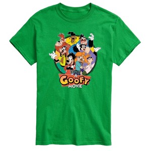 Men's - A Goofy Movie - Goofy Max And Friends Short Sleeve Graphic T-Shirt - 1 of 4