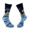 Alien Dinner Date Socks (Women's Sizes, Adult Medium) from the Sock Panda - 4 of 4