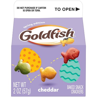 Goldfish Colors Easter Crackers Carton - 2oz